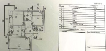 Apartament 3 camere decomandat, două balcoane – Bulevardul București, Ploiești