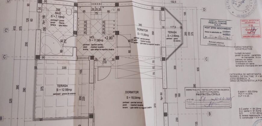 Casă de vânzare P+M, zona Albert – Ploiești | Teren 600 mp | 4 camere | Beci