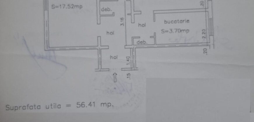 Vânzare apartament 2 camere, decomandat, parter – Ploiești, zona Bulevardul București